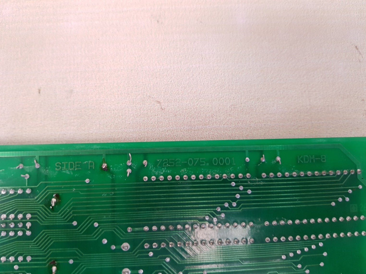 Kongsberg/autronica kdm-8 pcb card 7252-075.0001