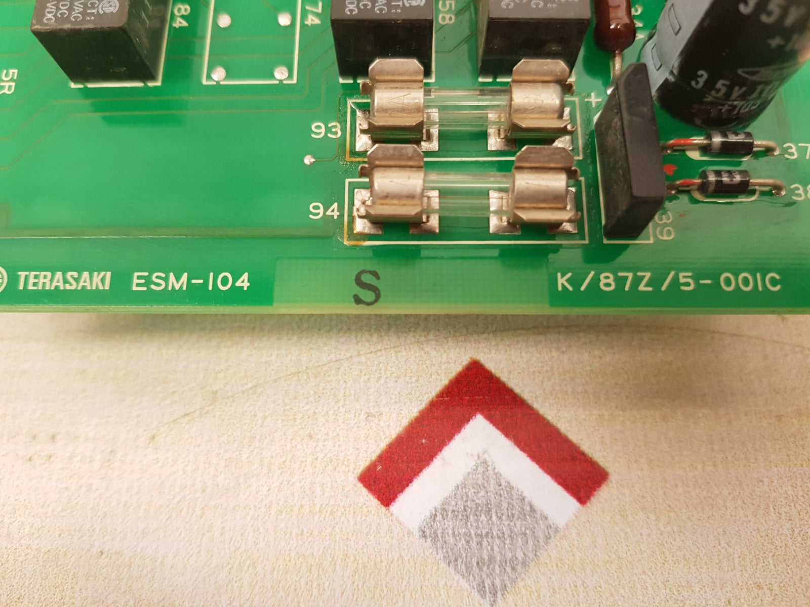 Terasaki esm-104s starter module k/87z/5-001c