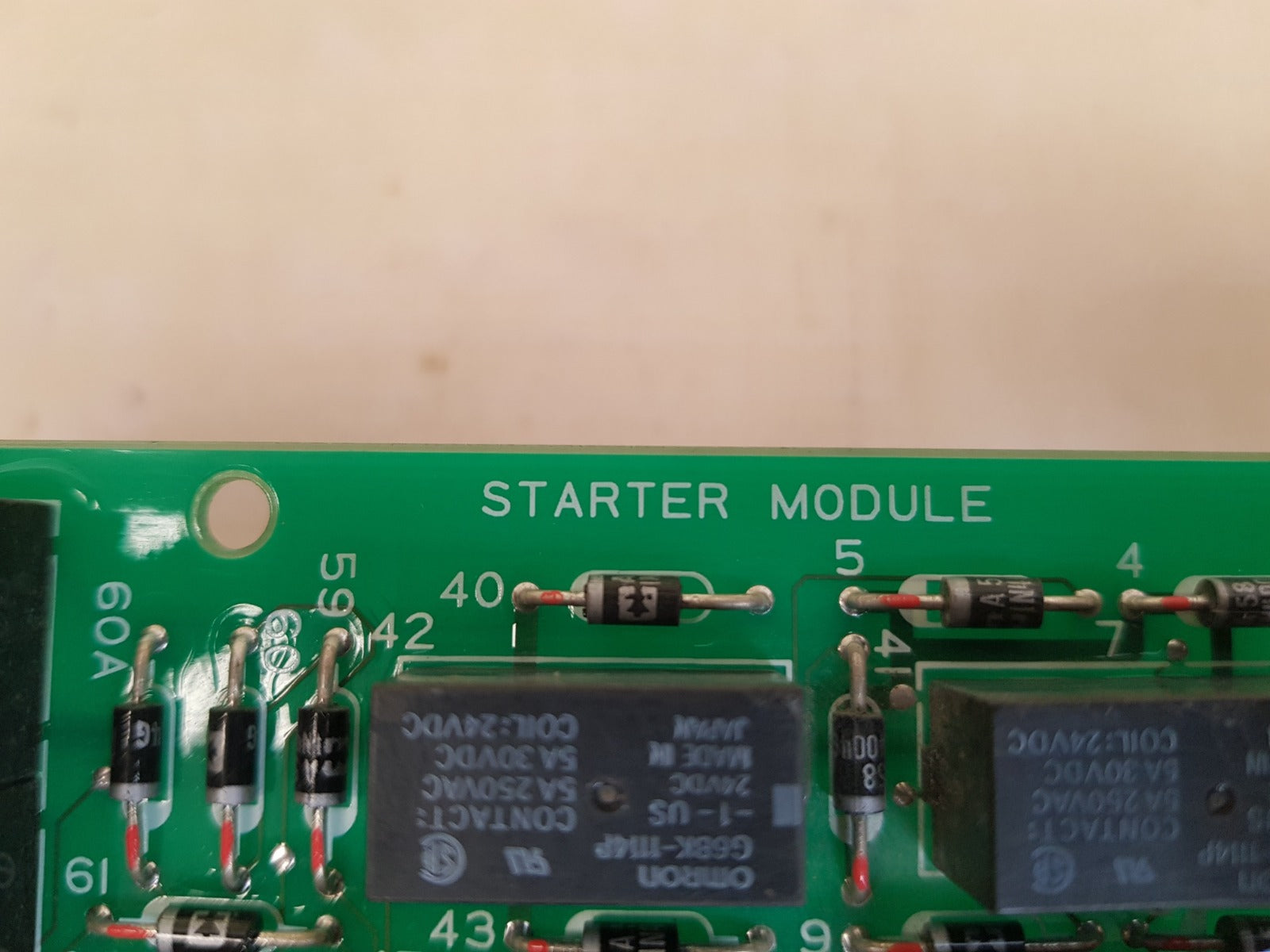 Terasaki esm-104s starter module k/87z/5-001c