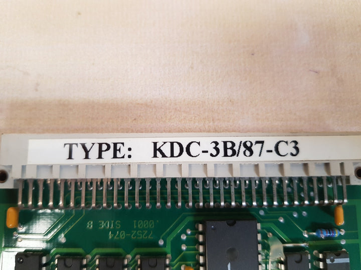 Kongsberg kdc-3b/87-c3 interface card 7252-074.0001