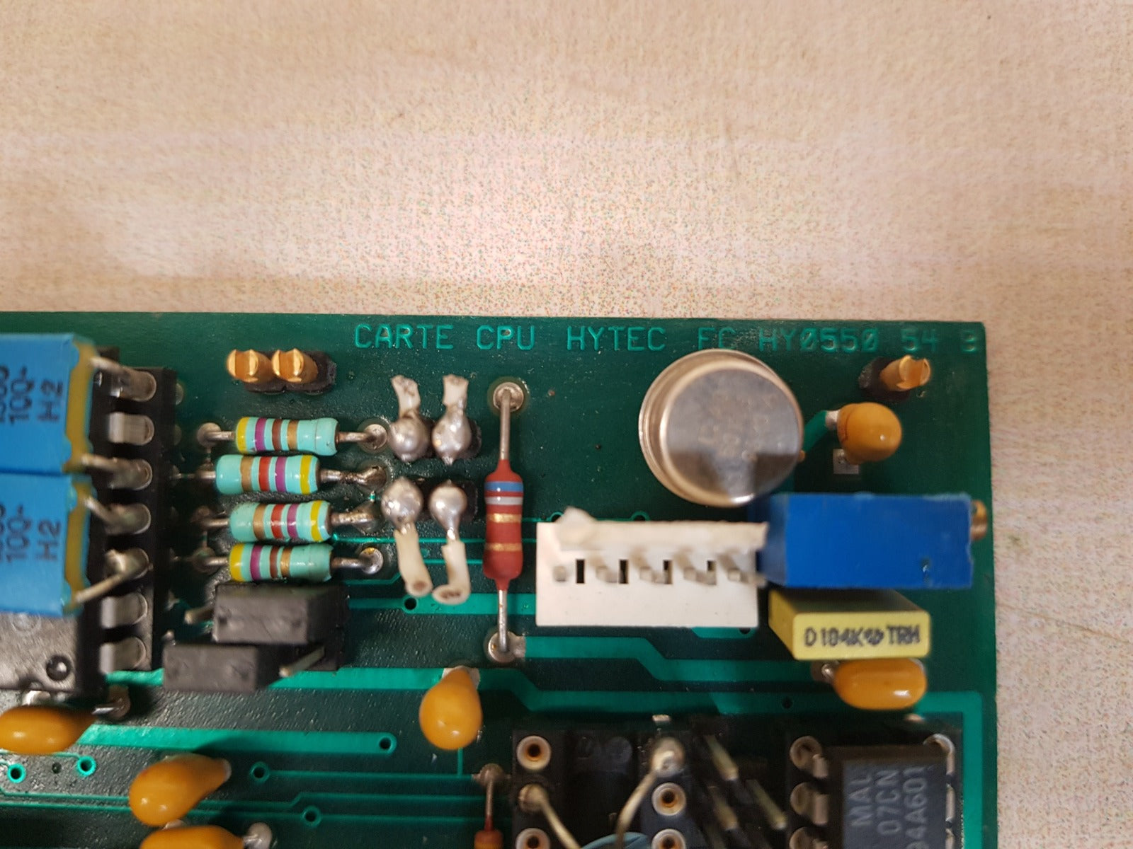 Hytec carte cpu fc hy0550 54b circuit board