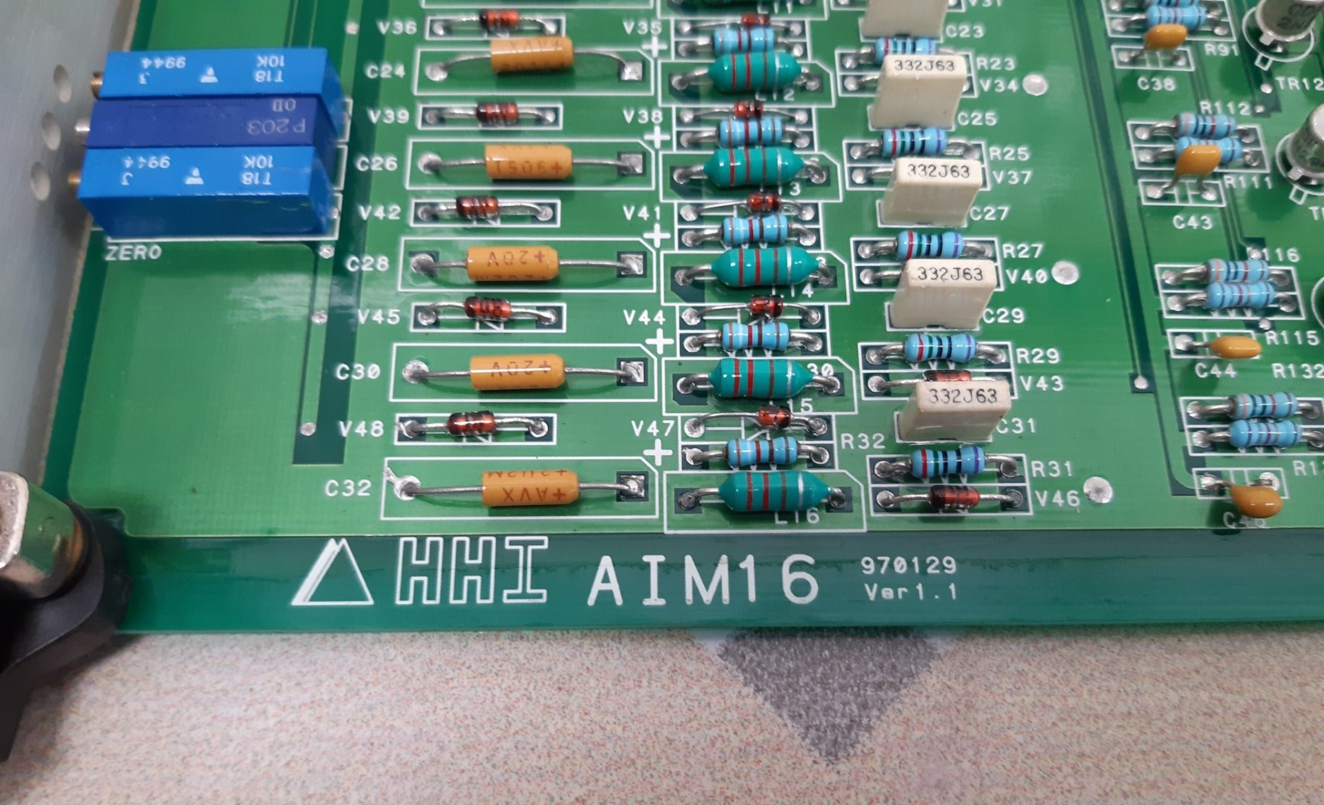Hyundai hhi aim16 970129 pcb card