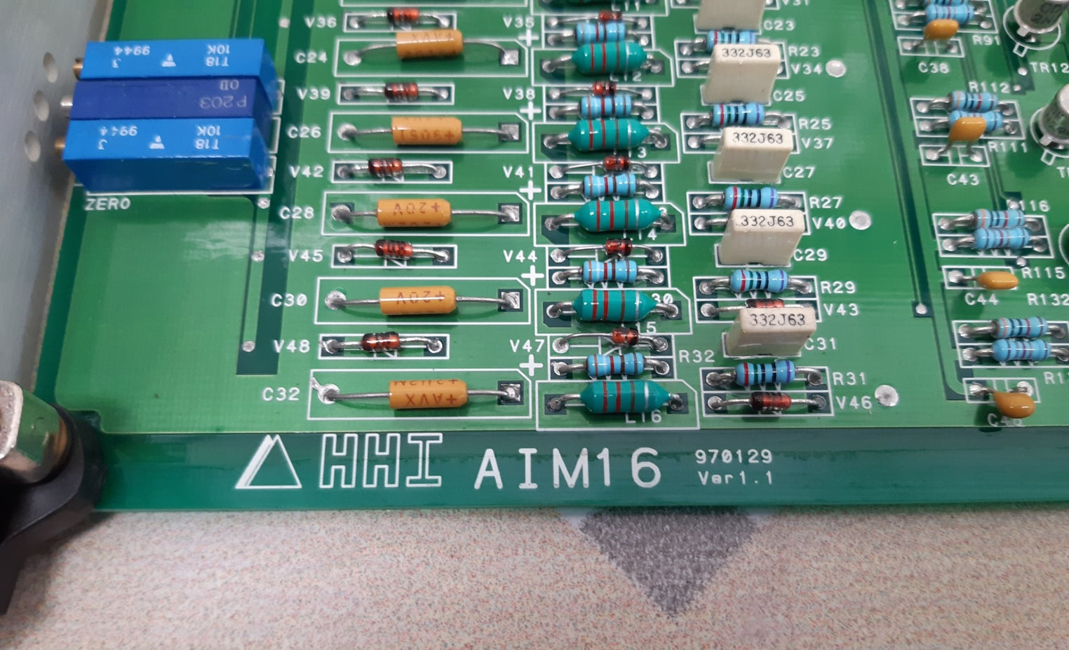 Hyundai hhi aim16 970129 pcb card