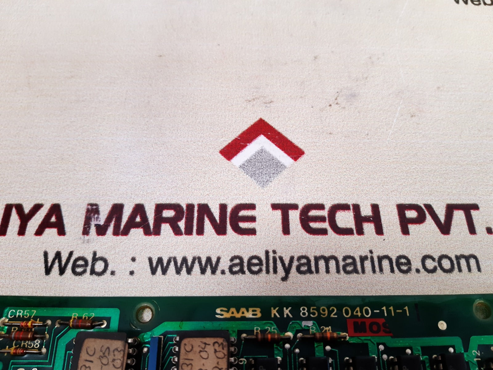 Saab kk 8592 040-11-1 pcb card alfa laval 540963-80