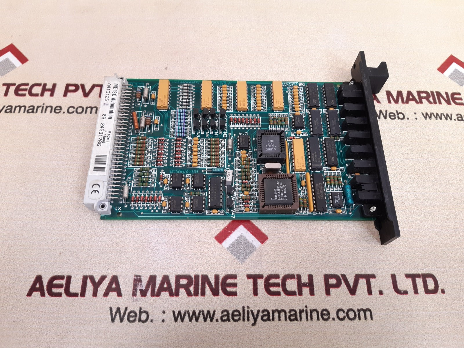 Valmet/metso aiu-8 analog input module a413125