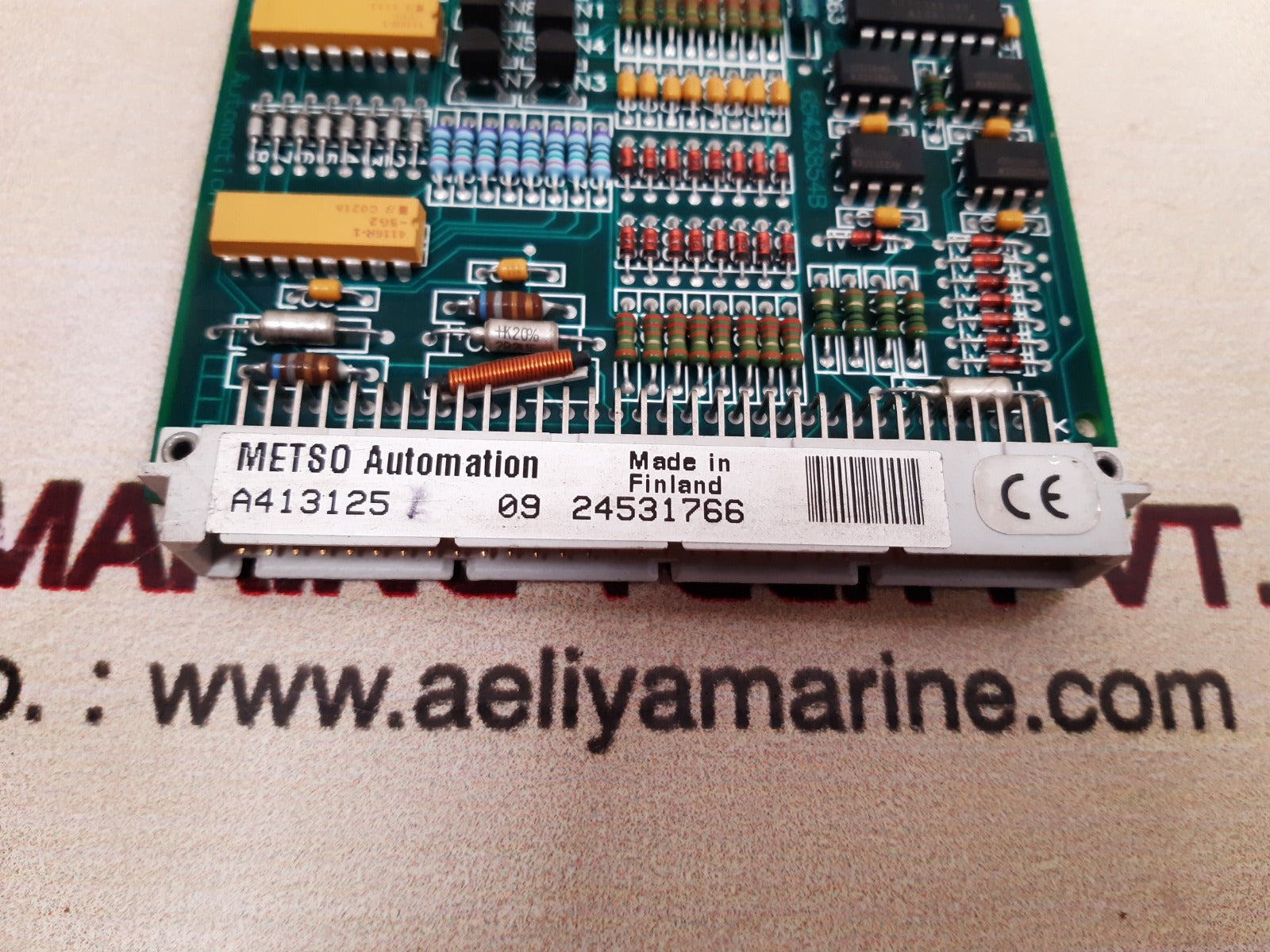 Valmet/metso aiu-8 analog input module a413125