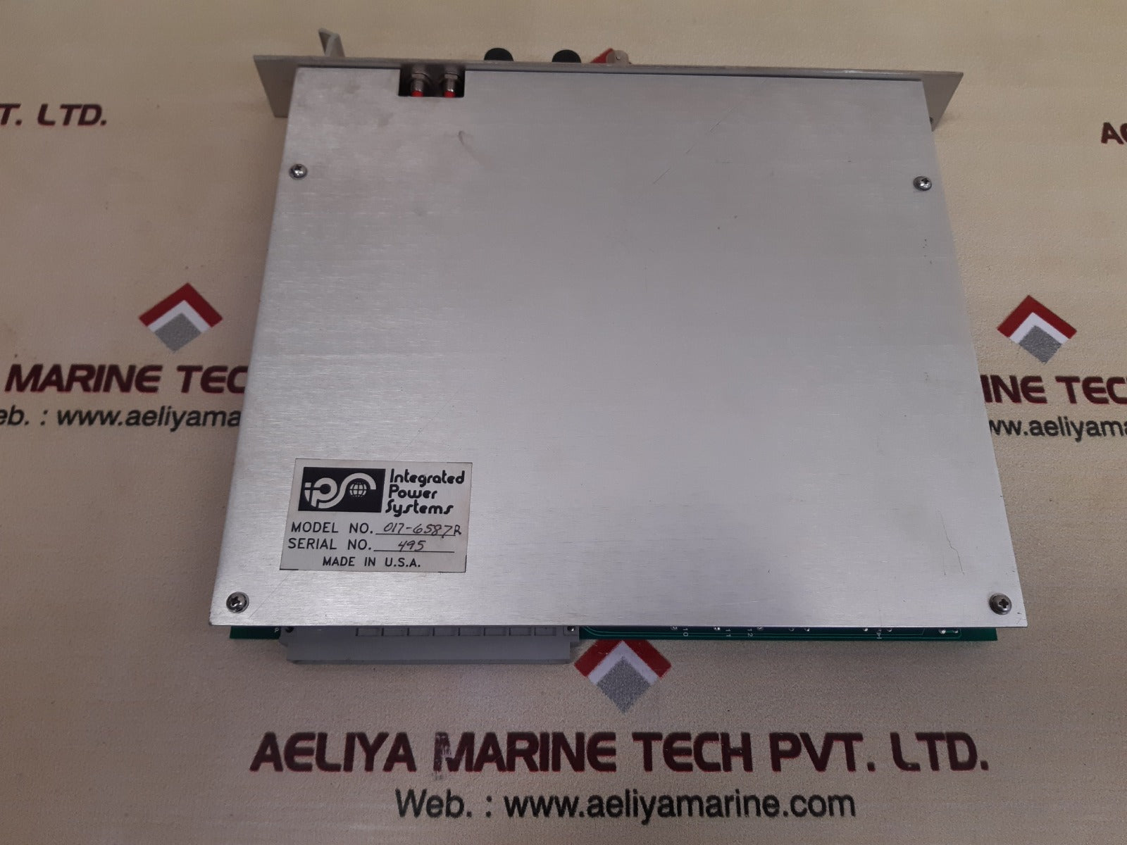 Integrated power systems 017-6587r scr control module 6587 