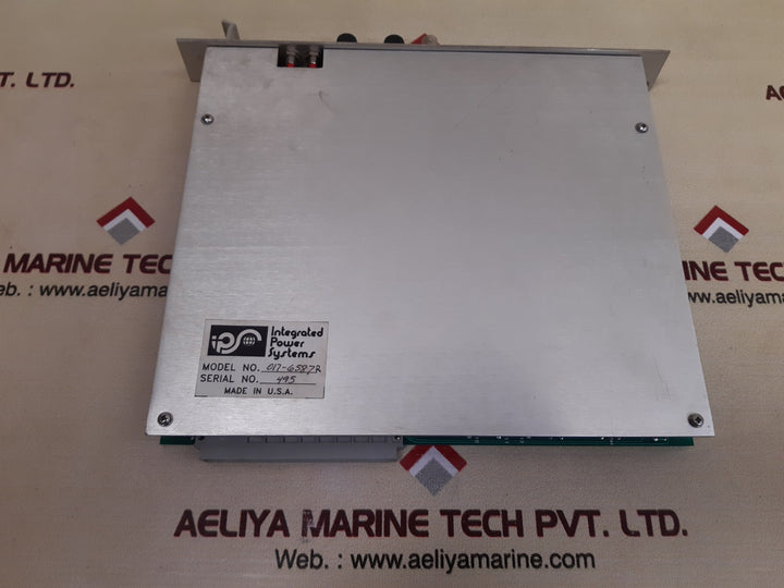 Integrated power systems 017-6587r scr control module 6587 