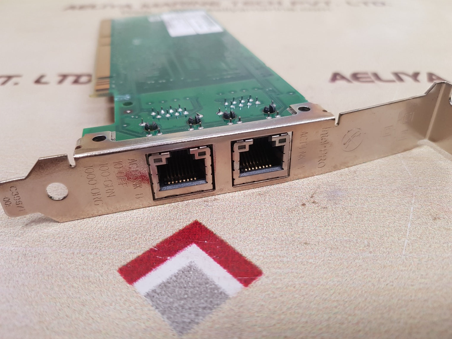 Intel pci 133 d33025 dual port server adapter