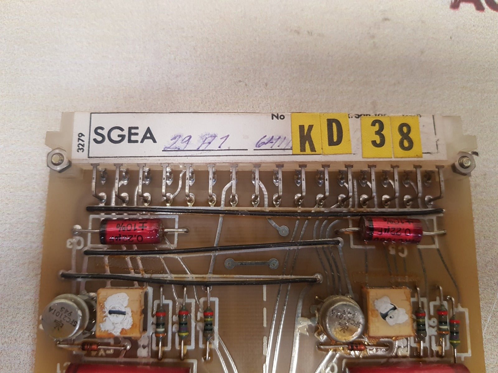 Stromberg sgea 29a1 circuit board 5452204-5 d new