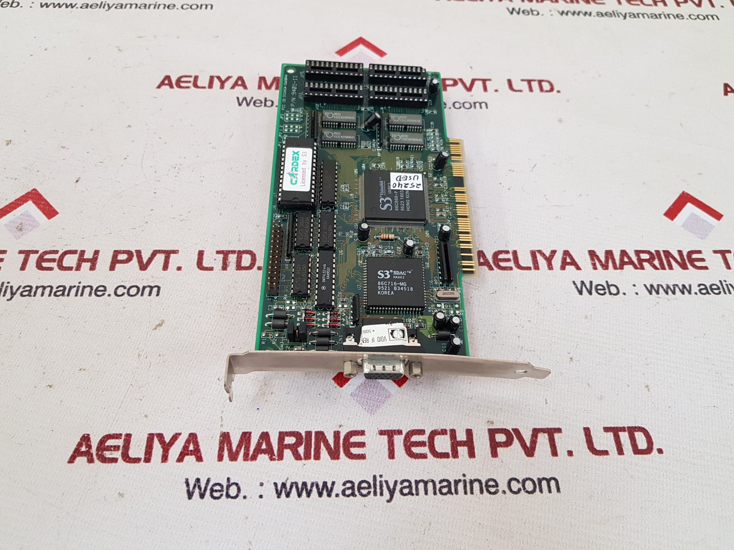 Cardex icuvga-gw204a video card 9401-11