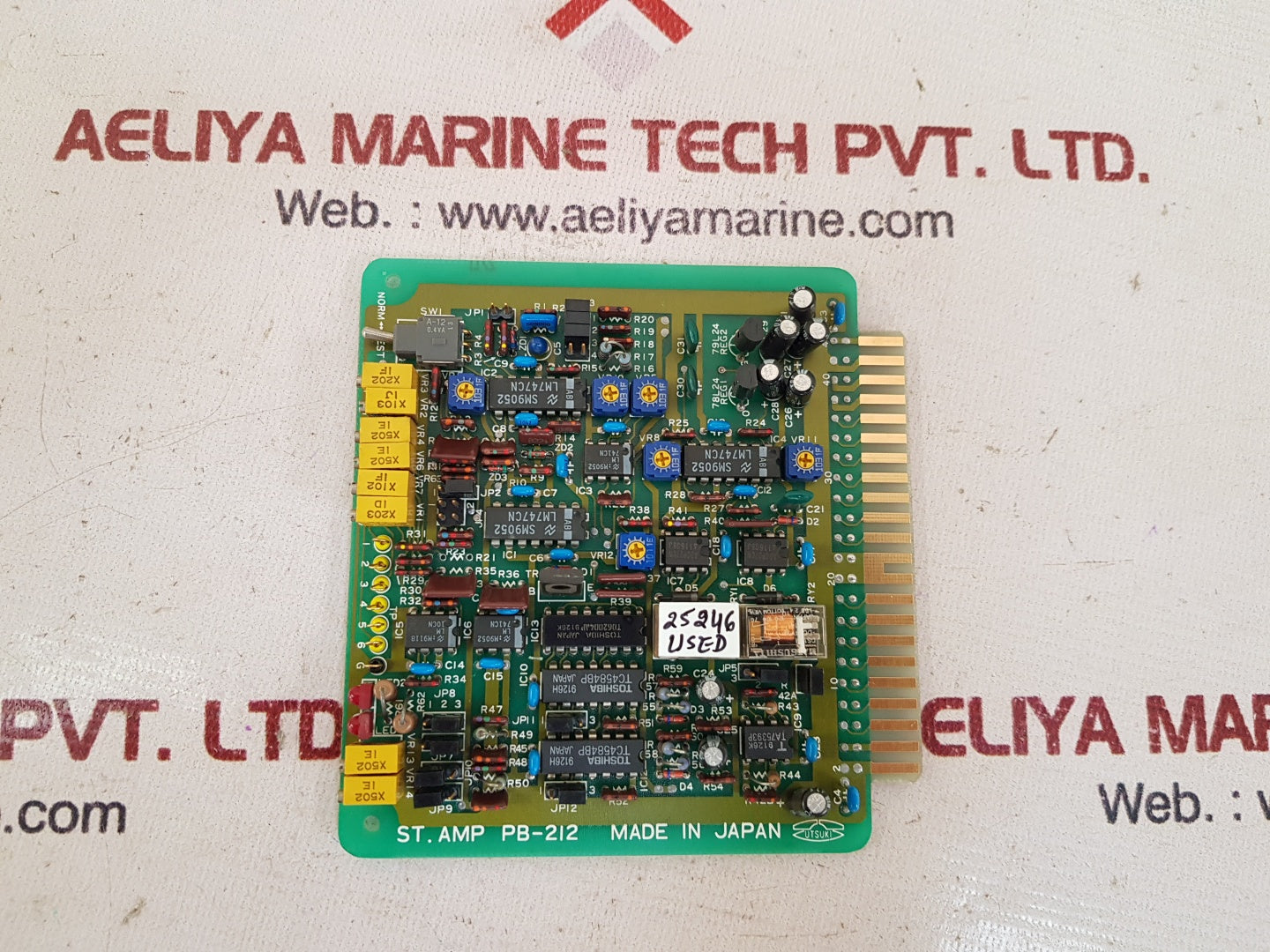 Utsuki st.amp pb-212 pcb card
