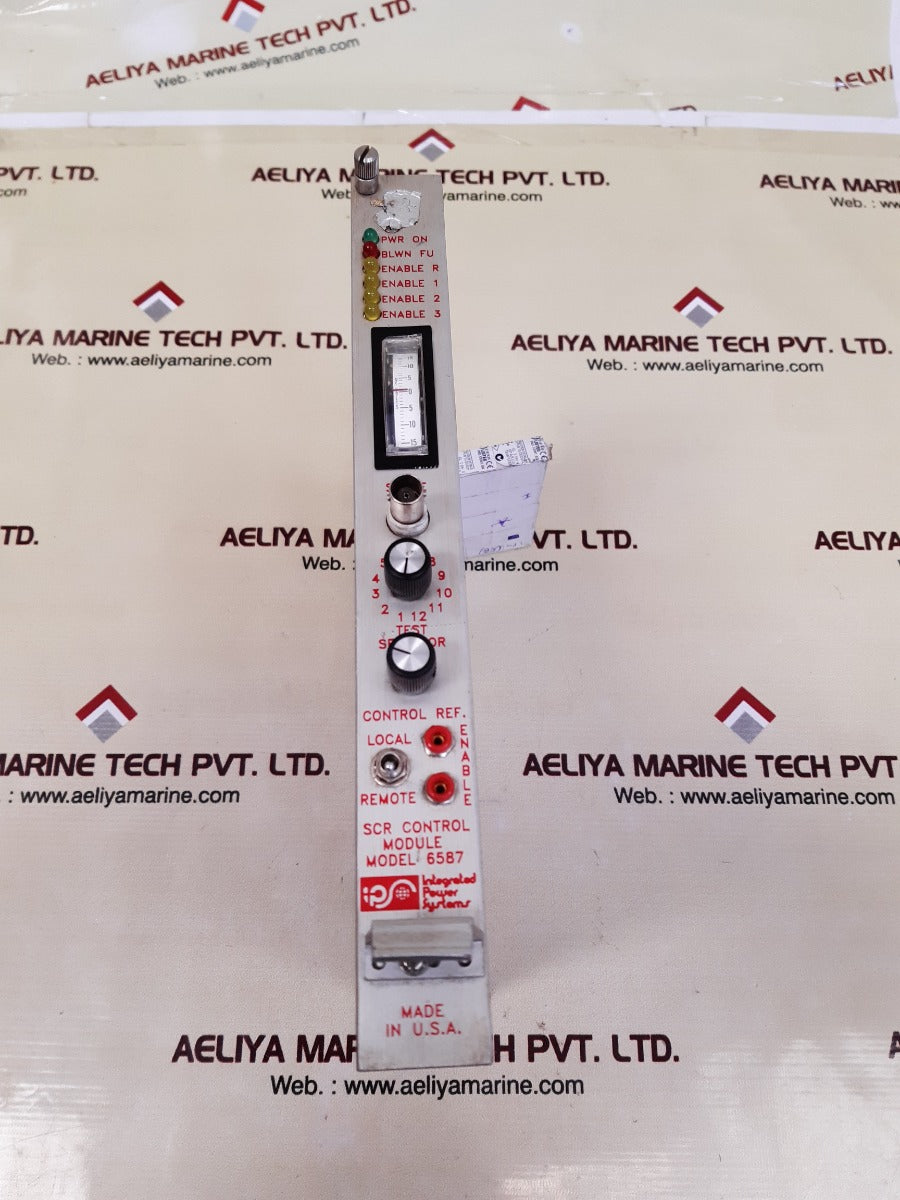 Integrated power systems i016-006587-r control module