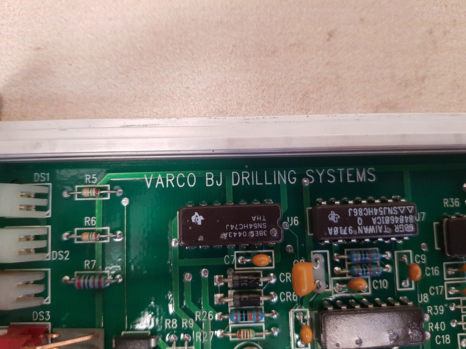 Varco bj 92960 rev g speed/torque interface ii