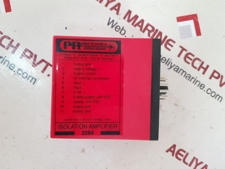 Pr electronics 2284 x2x isolation amplifier