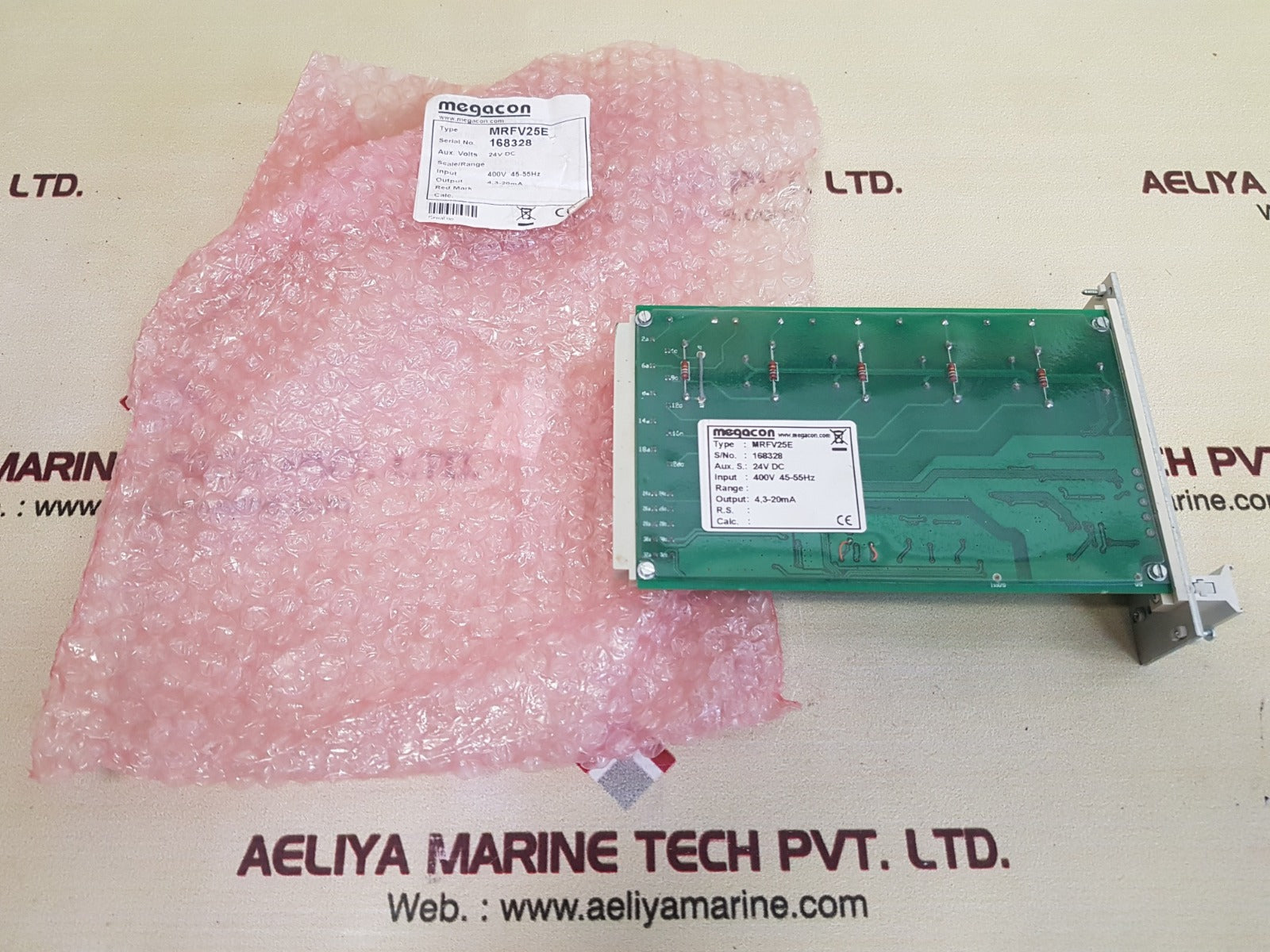 Megacon mrfv25e frequency-voltage monitoring module