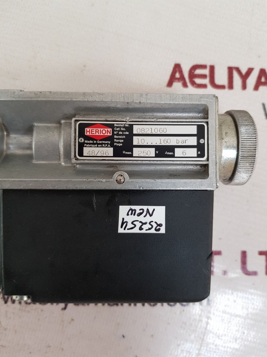 Herion 0821060 electro-hydraulic pressure switch