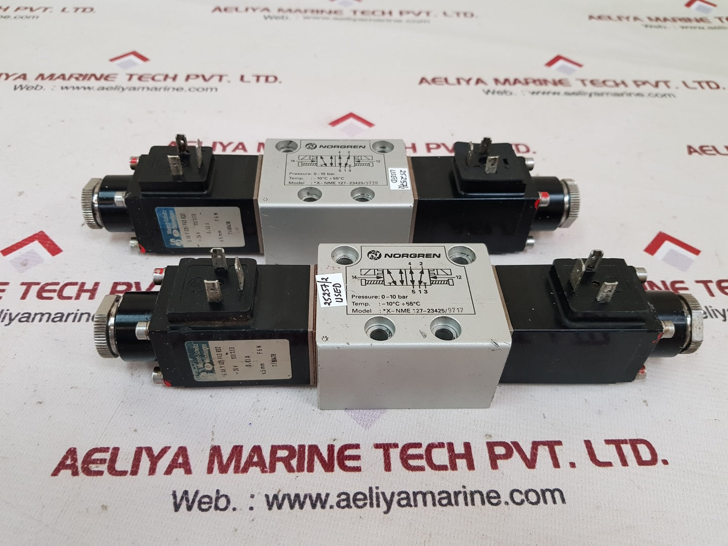 Norgren x-nme 127-23425 solenoid valve 