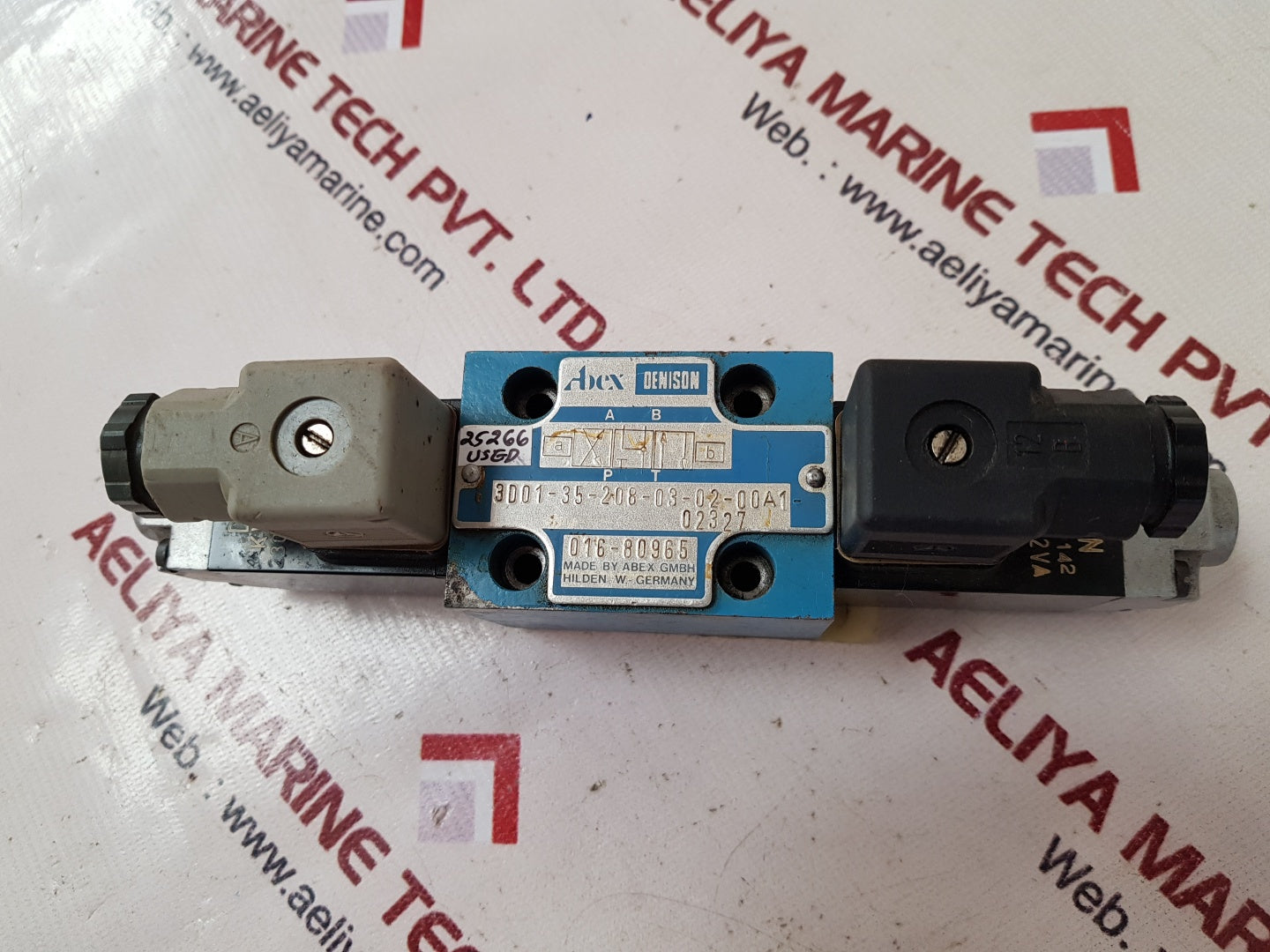 Abex denison 3d01-35-208-03-02-00a1-02327 directional control valve