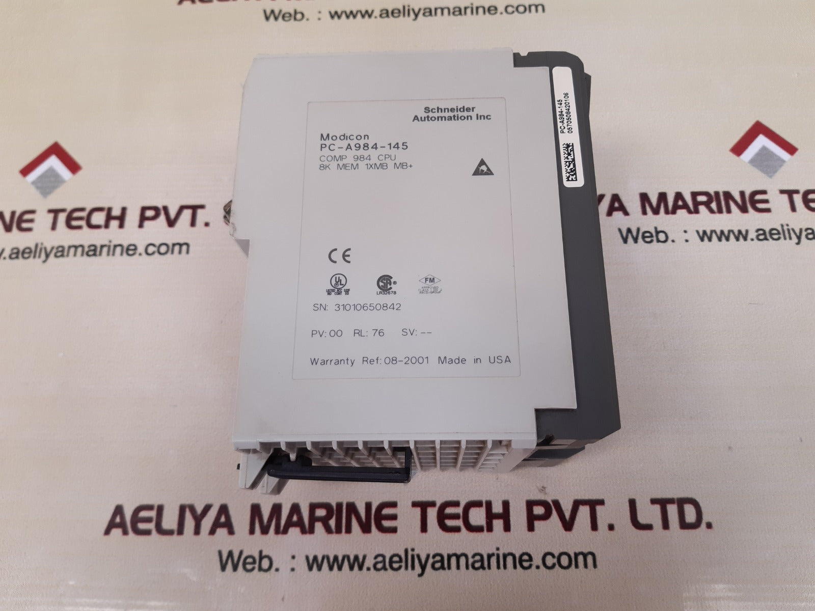 Schneider pc-a984-145 processor module 