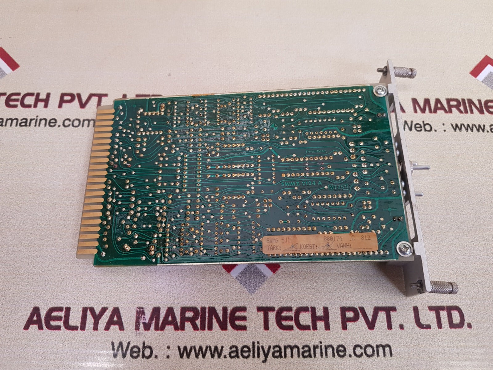 Stromberg swmg 5j1 automation panel pcb card circuit board 880174