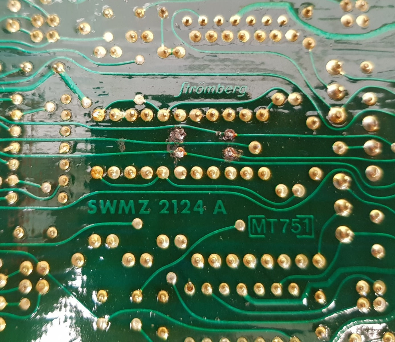 Stromberg swmg 5j1 automation panel pcb card circuit board 880174