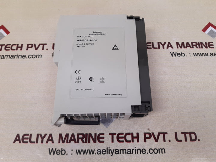 Schneider as-bdau-208 analog output module 