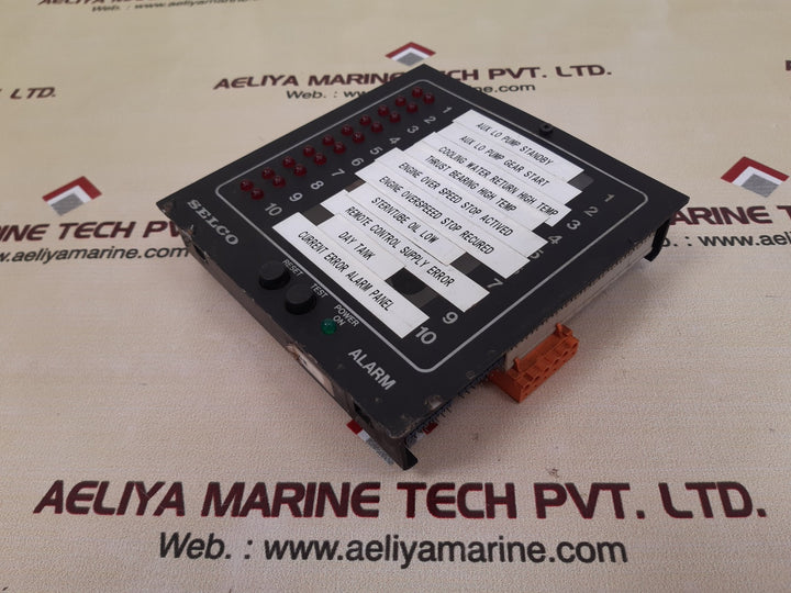 Selco m1000-24-00c alarm annunciator 12-24v