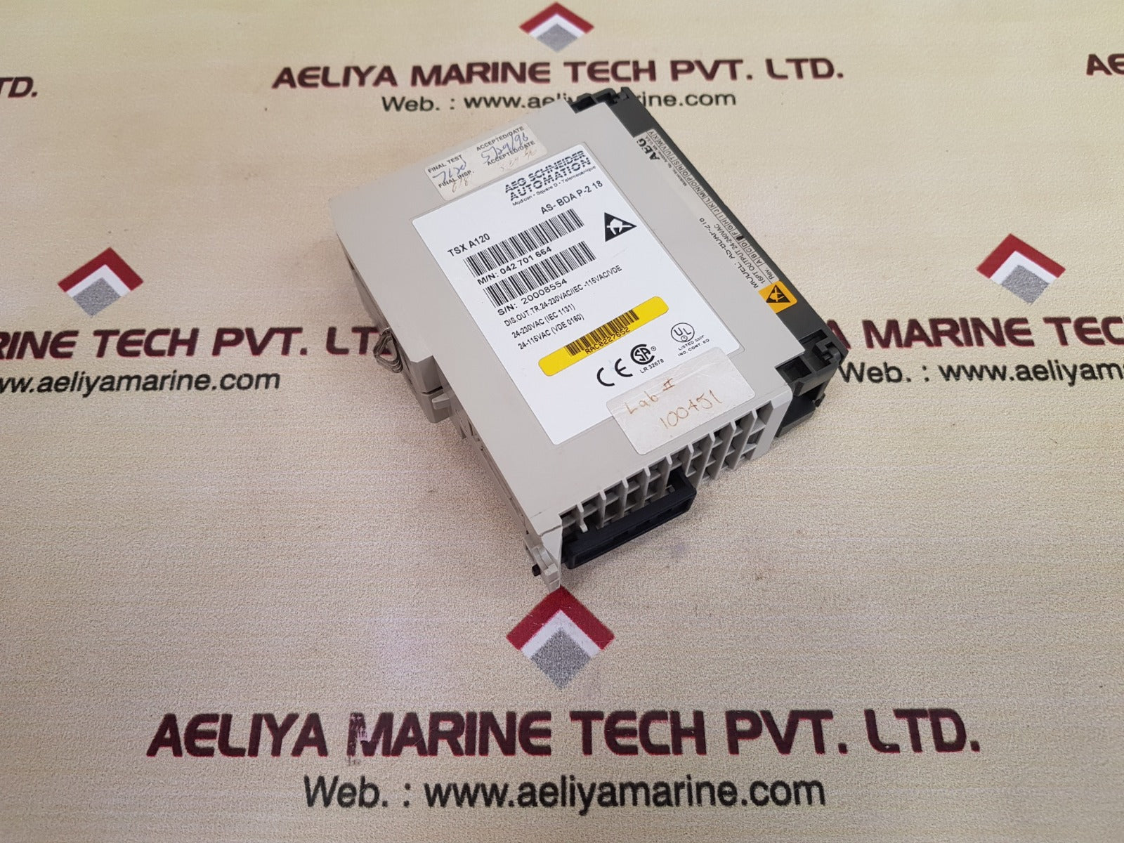 Aeg schneider as-bdap-218 digital output module
