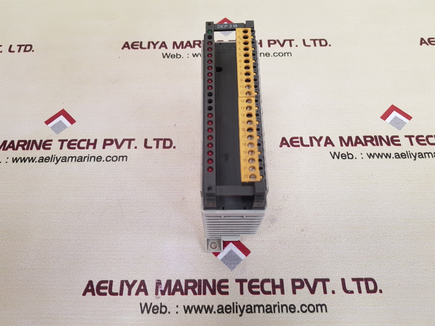 Aeg modicon dep 218/as-bdep-218 discrete input 16x115 vac