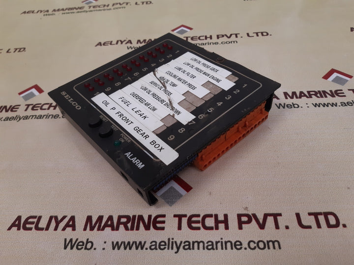 Selco nws m1000 alarm annunciator 261200