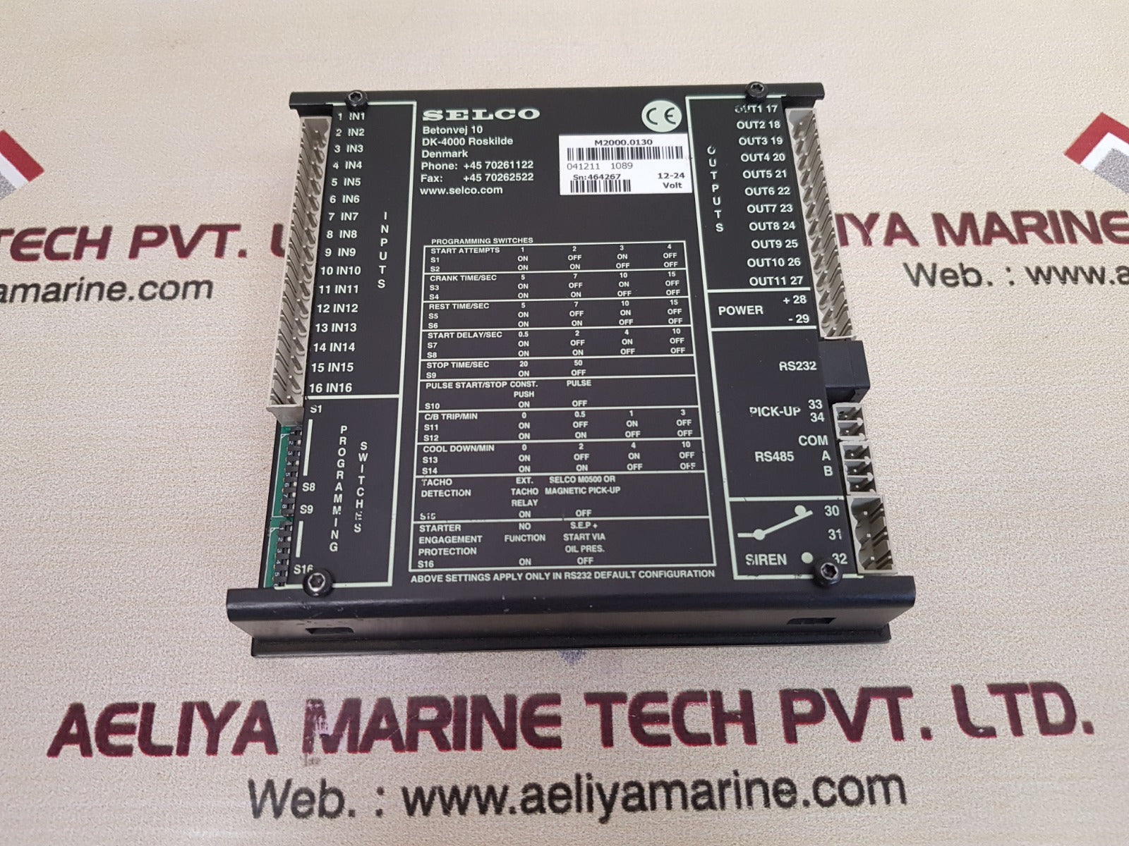 Selco m2000.0130 engine controller
