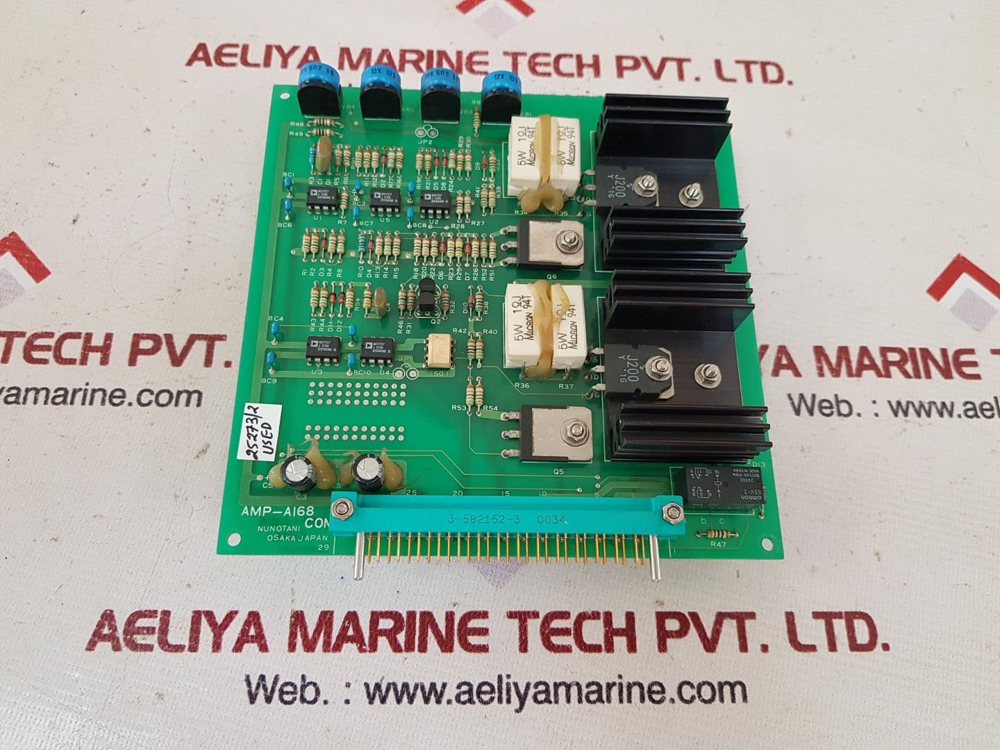 Nunotani amp-a168 com pcb card