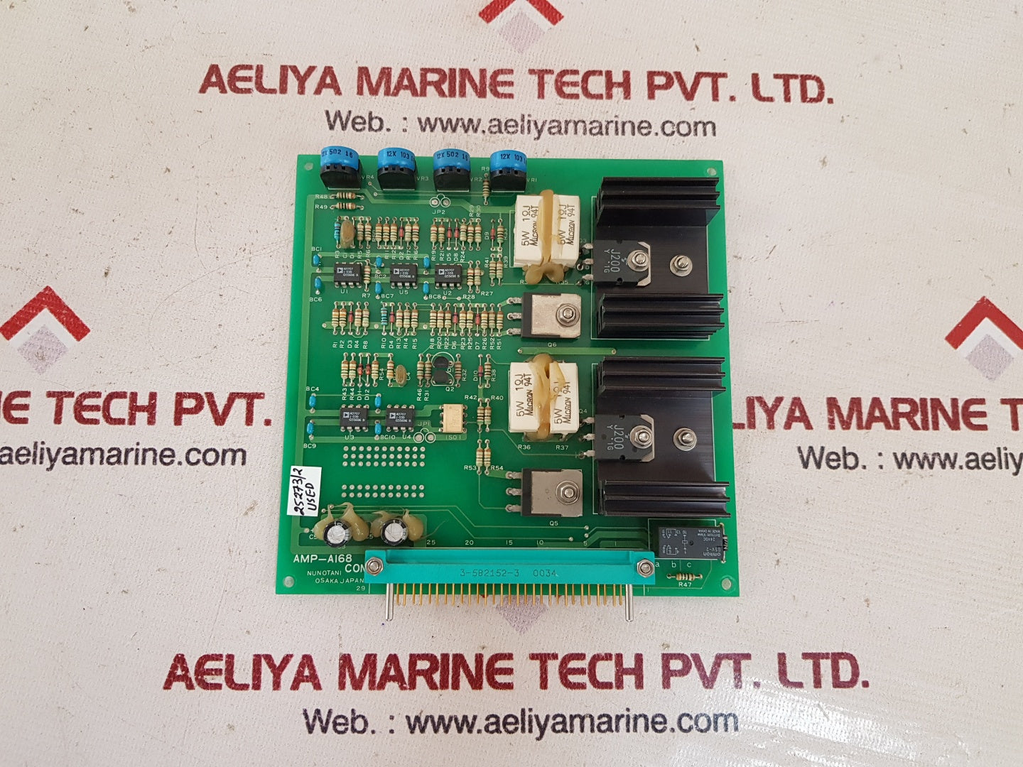 Nunotani amp-a168 com pcb card