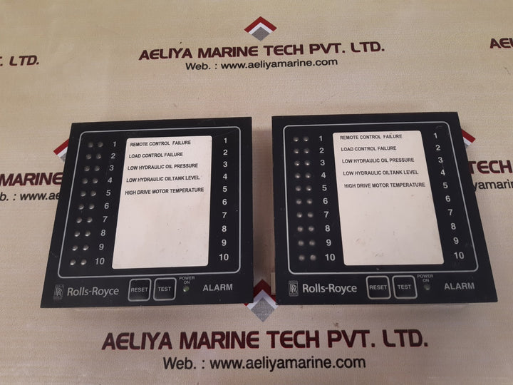 Selco/rolls-royce m1000-24-31c alarm monitor 
