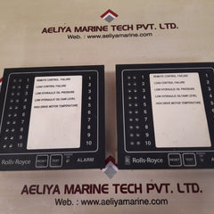 Selco/rolls-royce m1000-24-31c alarm monitor 
