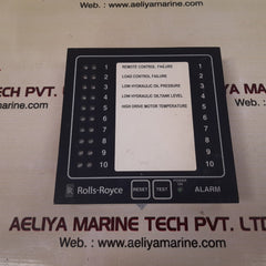 Selco/rolls-royce m1000-24-31c alarm monitor 