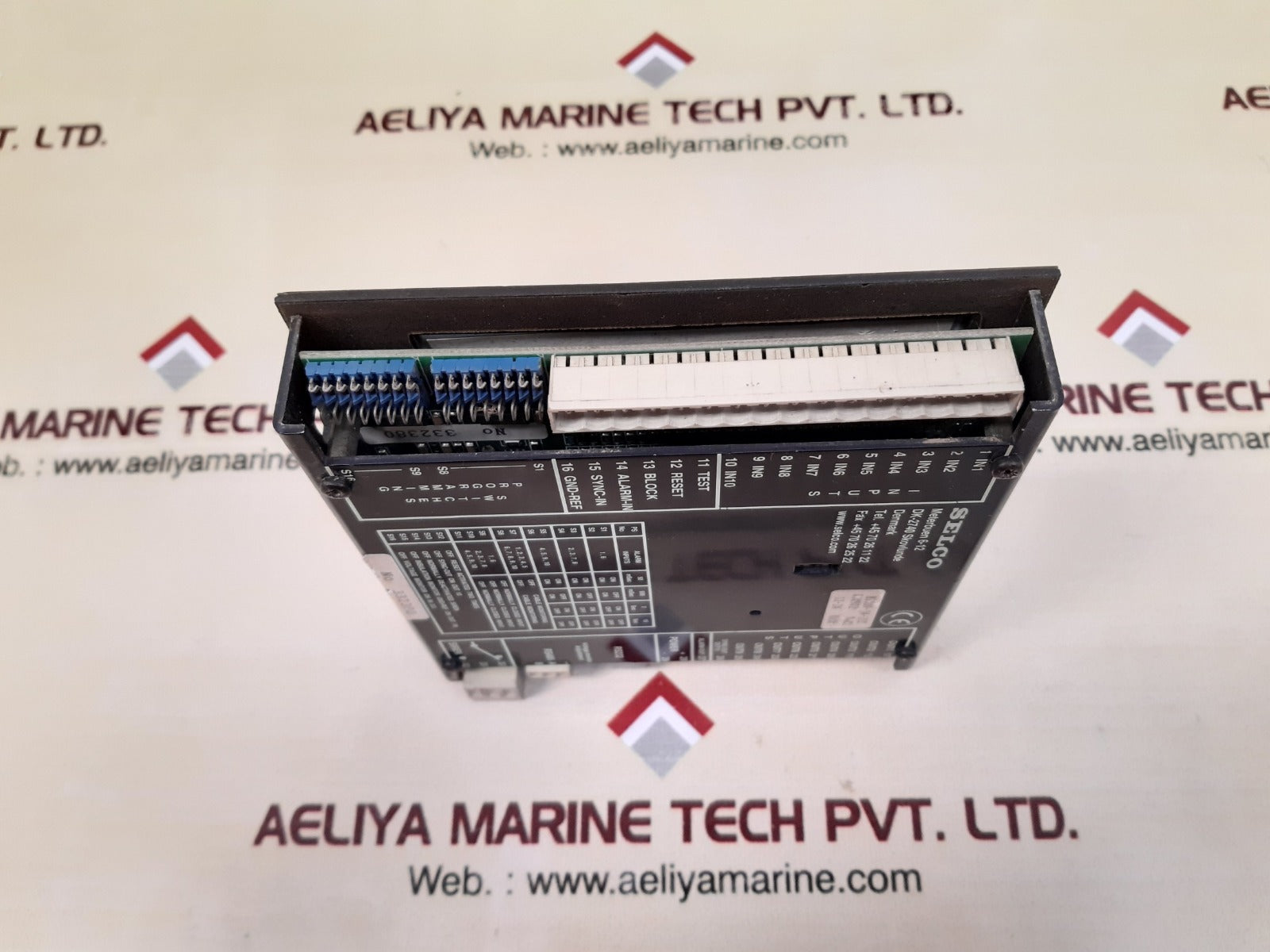 Selco/rolls-royce m1000-24-31c alarm monitor 
