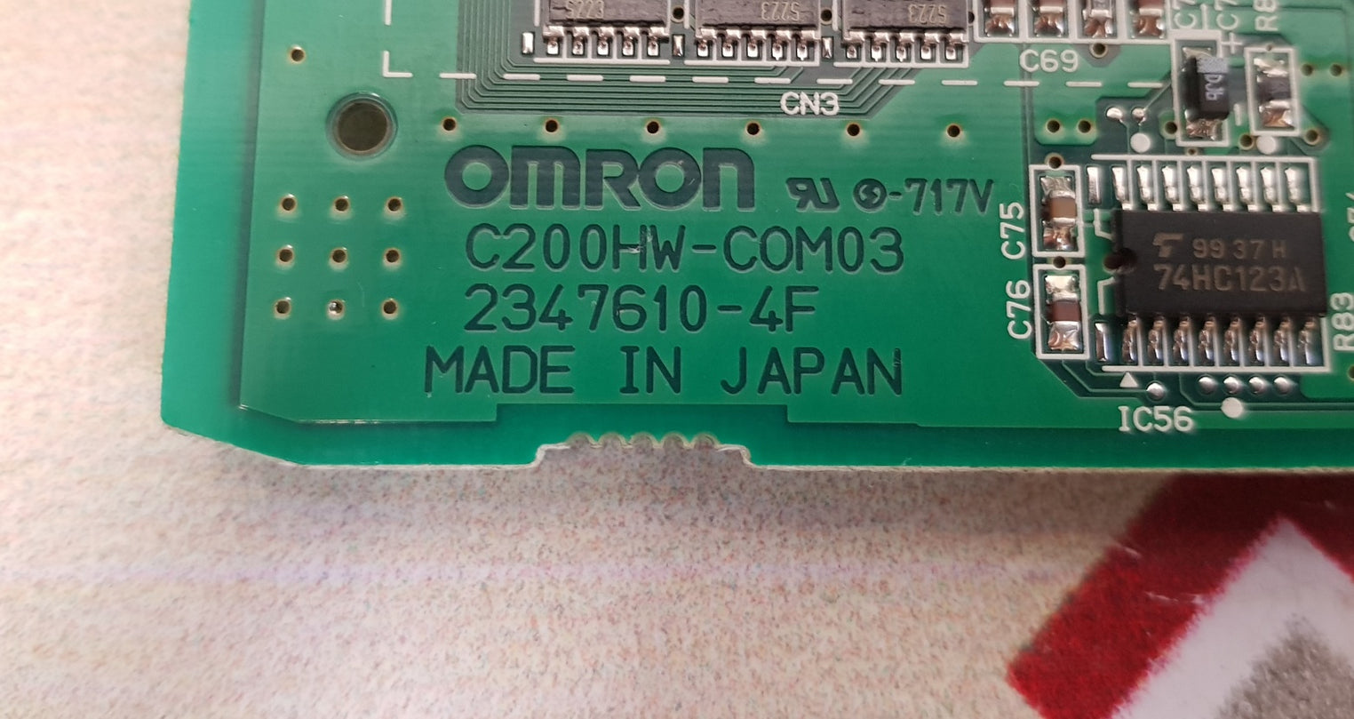 Omron c200hw-com06-ev1 interface module