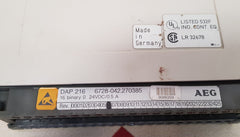 Aeg dap 216 6728-042.270385 16 binary 0