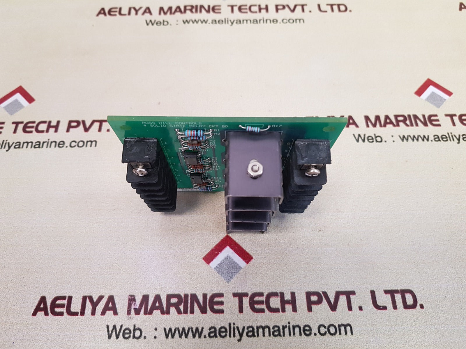 Ross hill 0000-9562-00 4 solid state relay ckt bd