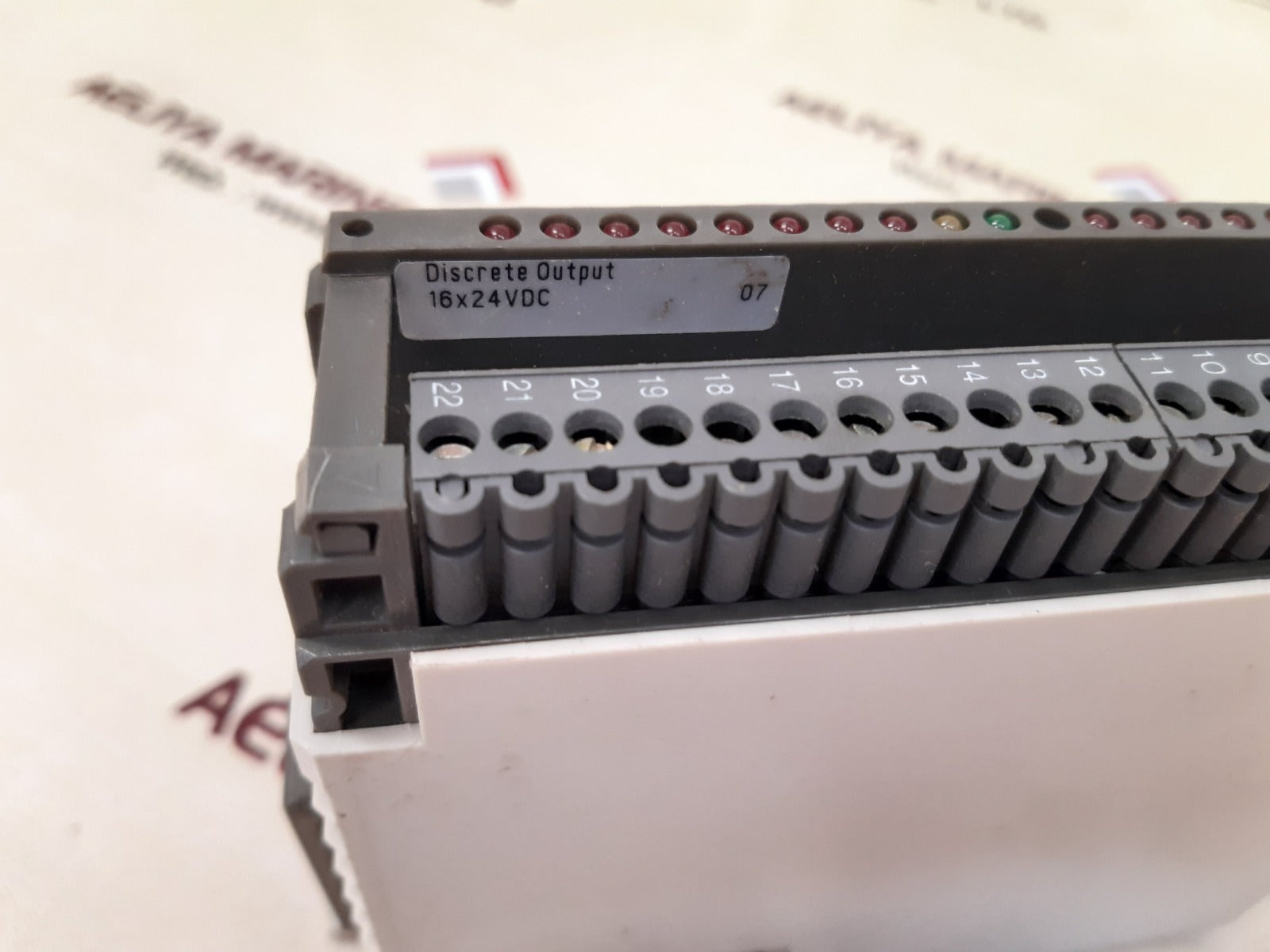 Aeg modicon dap 216/as-bdap-216 output module 
