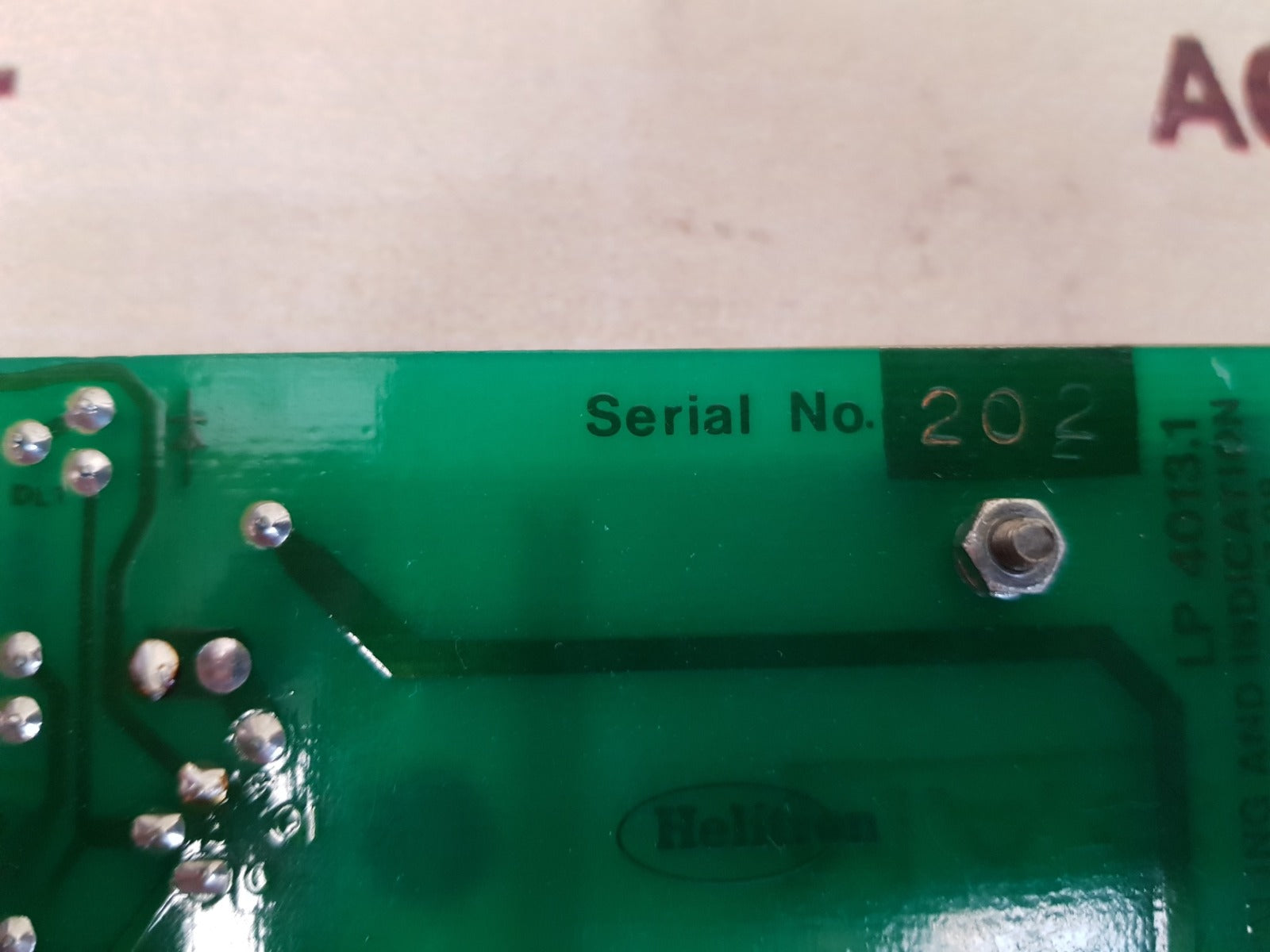 Helitron lp 4018.1 scaling and indication 