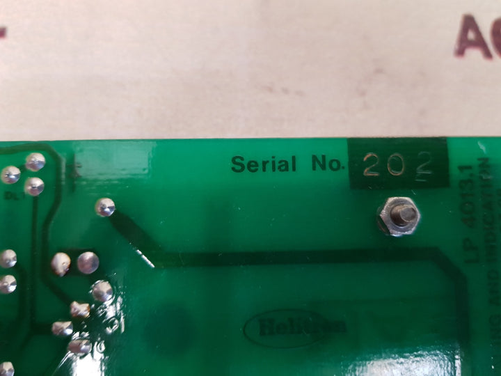 Helitron lp 4018.1 scaling and indication 