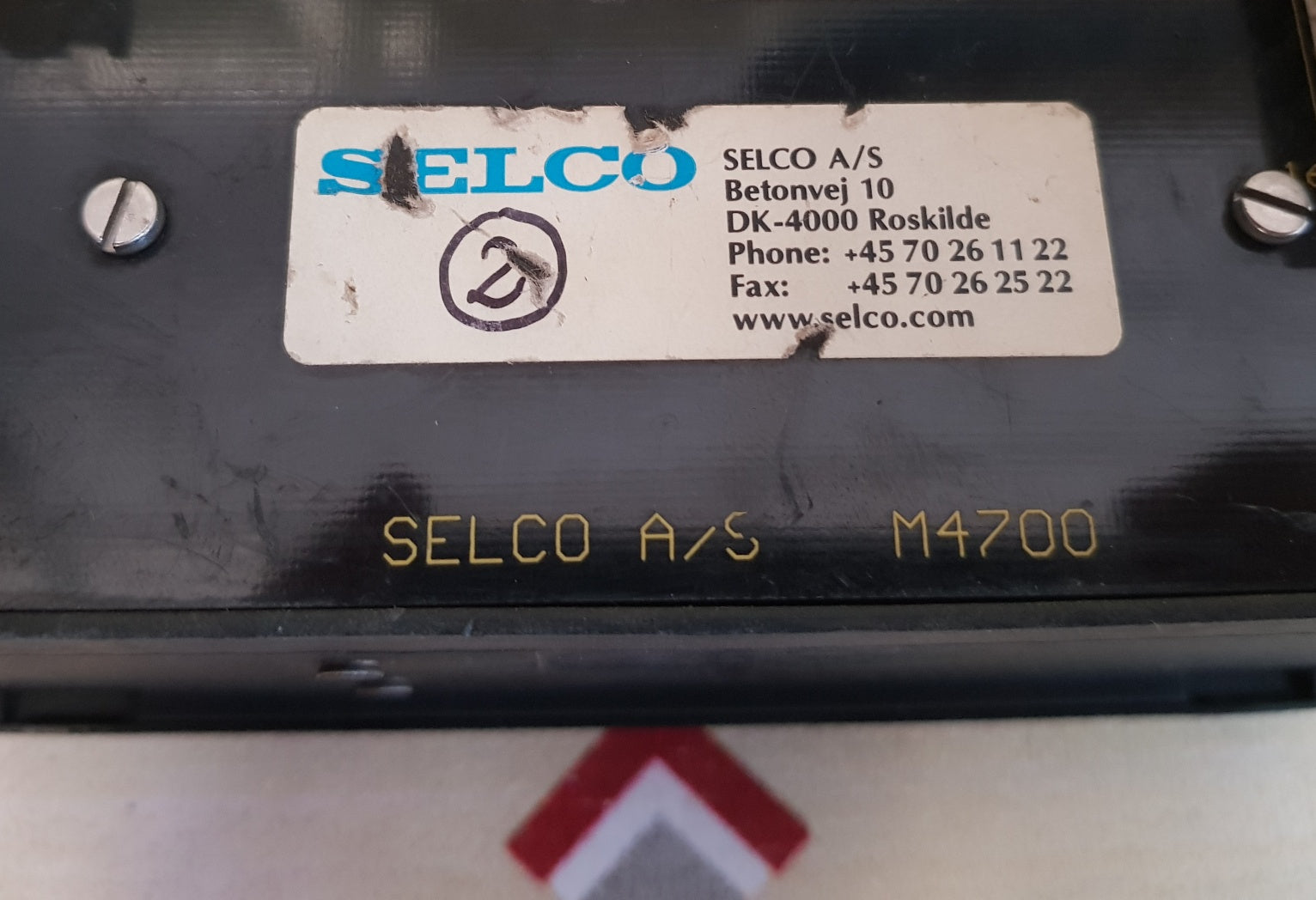 Selco m4700-00 alarm indicator 24v 