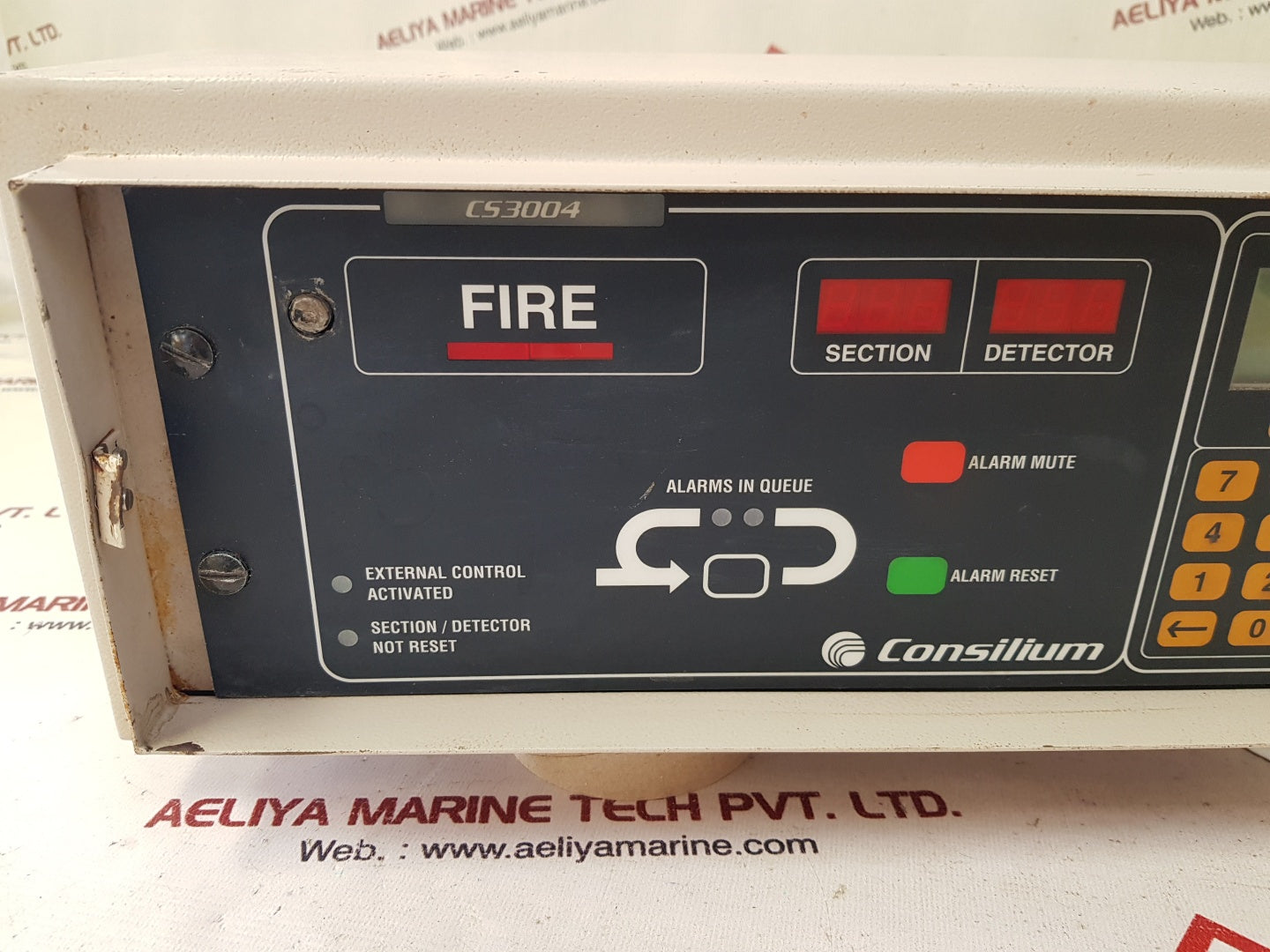 Consilium cs3004 fire alarm system