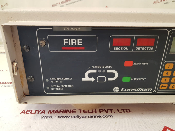 Consilium cs3004 fire alarm system