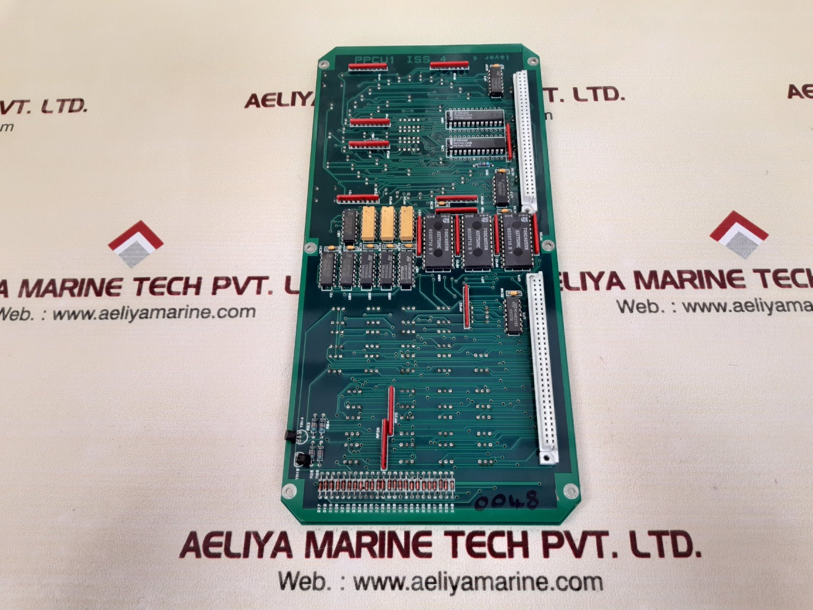 G.e.c. alsthom ppcu1 pcb card 