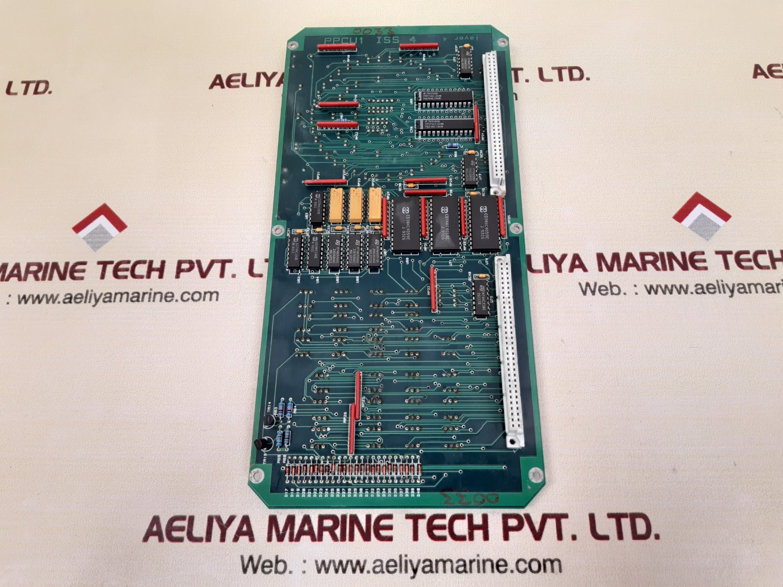 G.e.c.alsthom ppcu1 iss 4 pcb card 