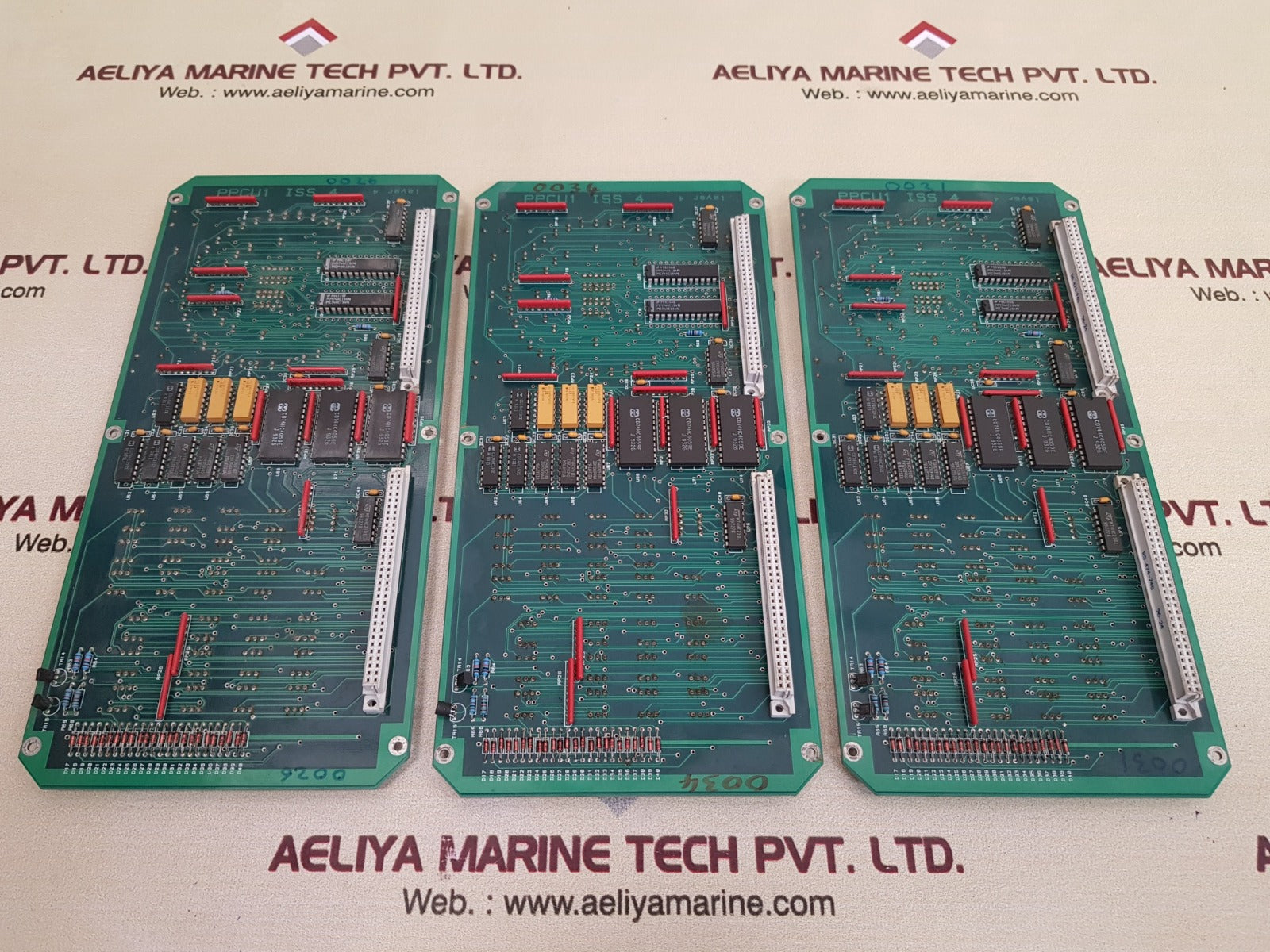 G.e.c. ppcu1 iss 4 pcb card